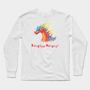 Crayon Dragon Long Sleeve T-Shirt